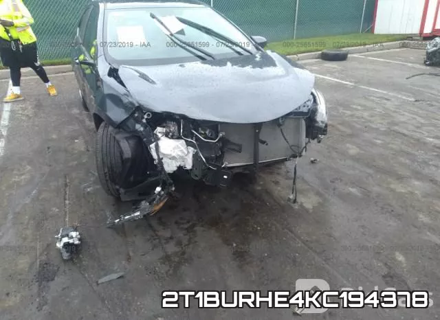 2T1BURHE4KC194378 фото 7