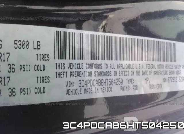 3C4PDCAB6HT504250 фото 10