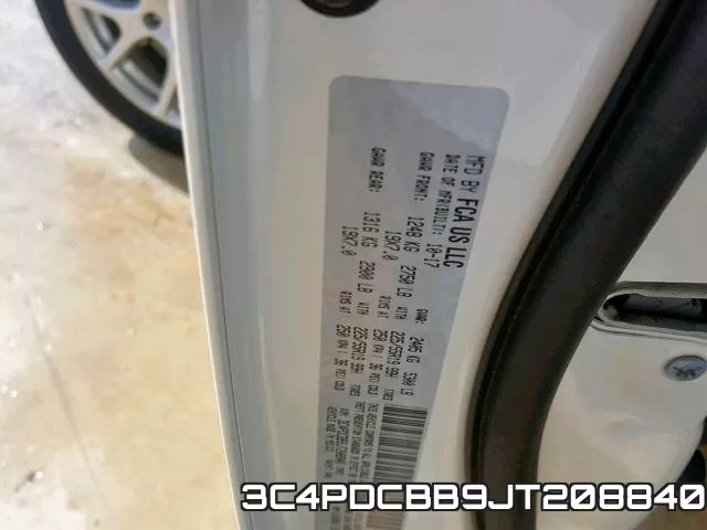 3C4PDCBB9JT208840 фото 2