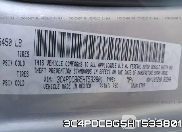 3C4PDCBG5HT533801 фото 10