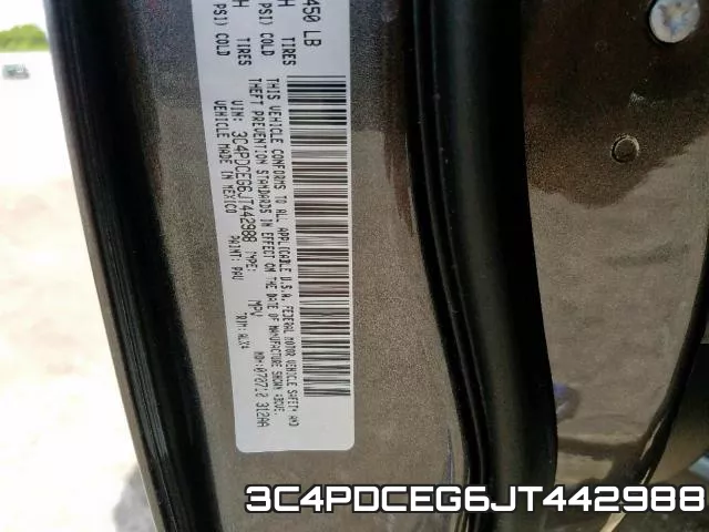 3C4PDCEG6JT442988 фото 2