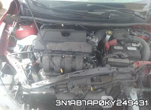 3N1AB7AP0KY249431 фото 2