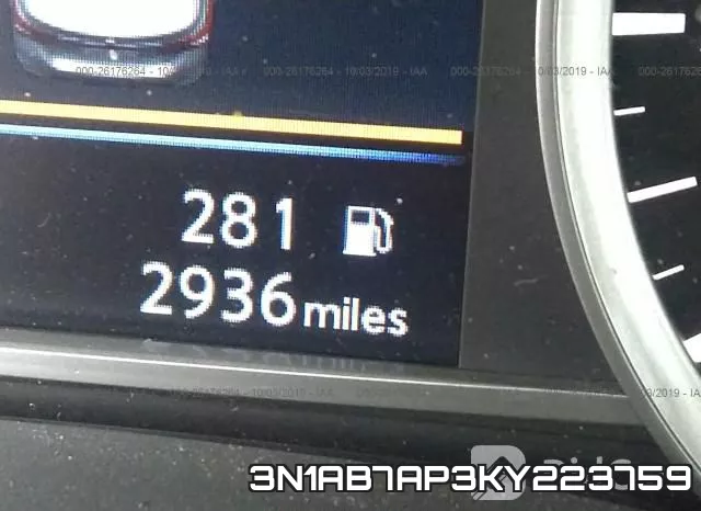 3N1AB7AP3KY223759 фото 7