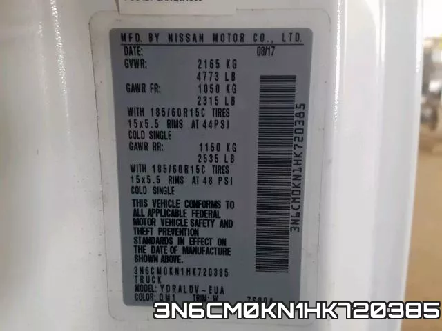 3N6CM0KN1HK720385 фото 2