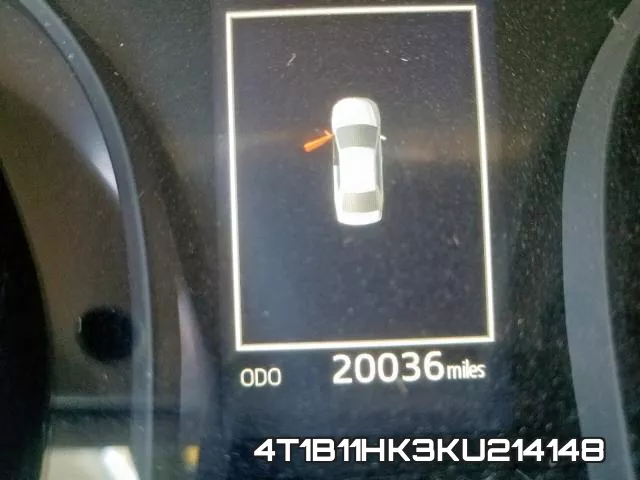 4T1B11HK3KU214148 фото 9