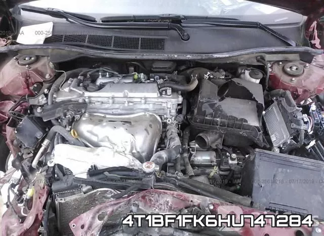 4T1BF1FK6HU747284 фото 2