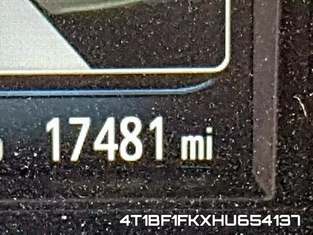 4T1BF1FKXHU654137 фото 8