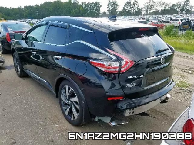 5N1AZ2MG2HN190388 фото 4