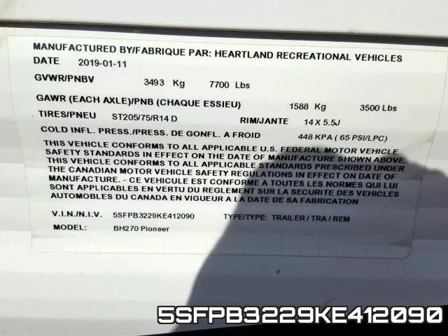 5SFPB3229KE412090 фото 2