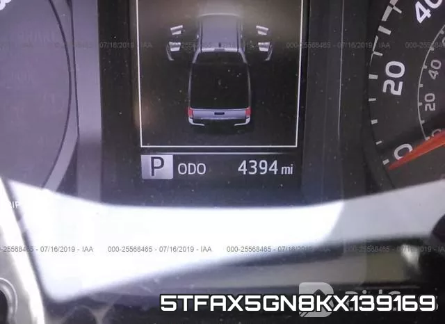 5TFAX5GN8KX139169 фото 8