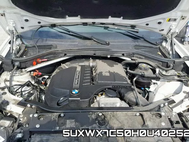 5UXWX7C50H0U40252 фото 8