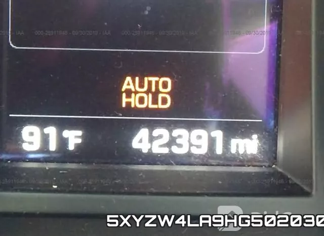 5XYZW4LA9HG502030 фото 8