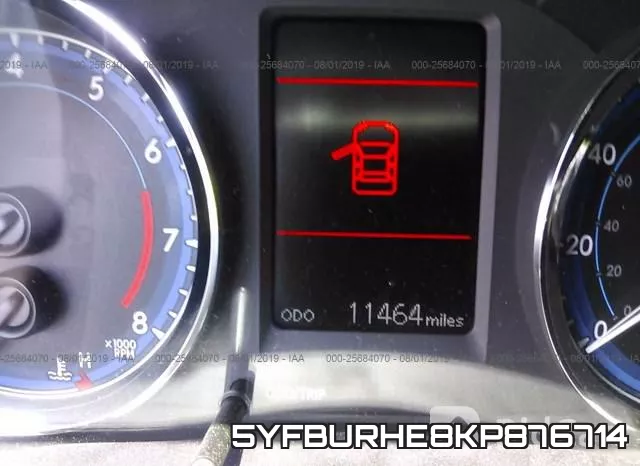 5YFBURHE8KP876714 фото 8