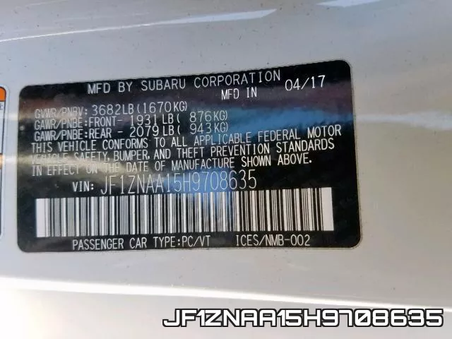 JF1ZNAA15H9708635 фото 2