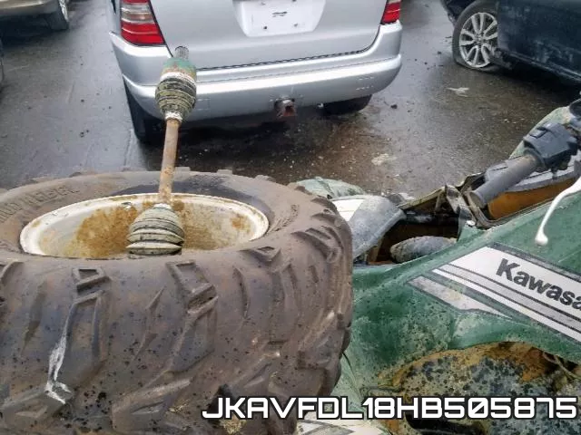 JKAVFDL18HB505875 фото 7