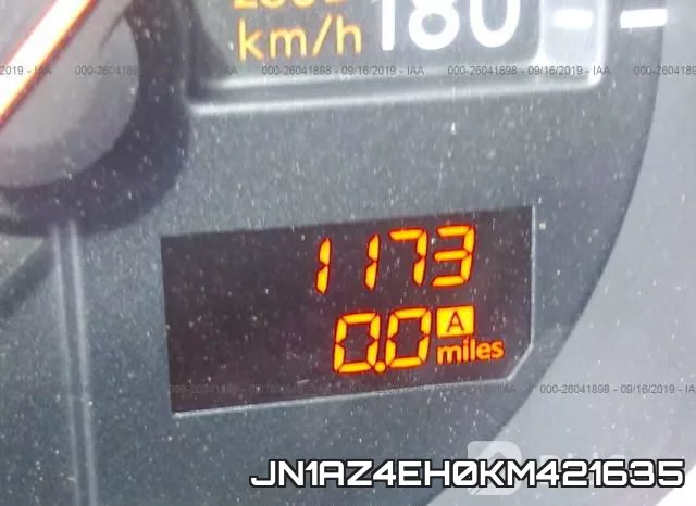 JN1AZ4EH0KM421635 фото 8