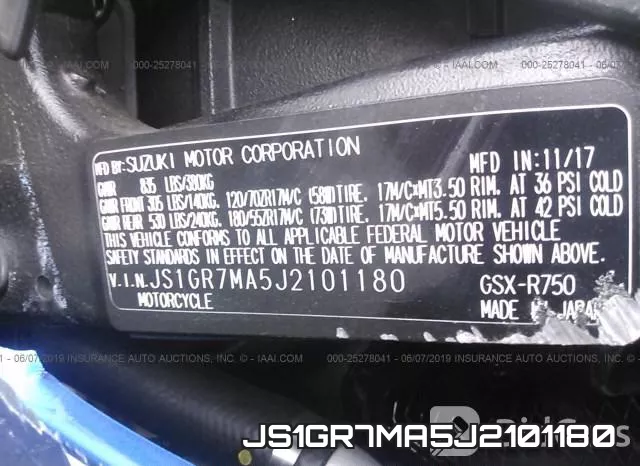 JS1GR7MA5J2101180 фото 2