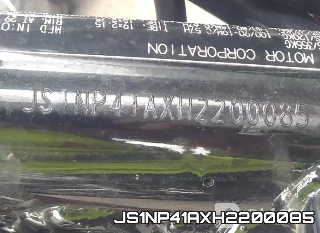 JS1NP41AXH2200085 фото 2