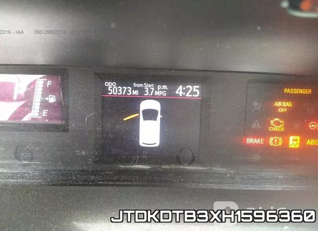 JTDKDTB3XH1596360 фото 8