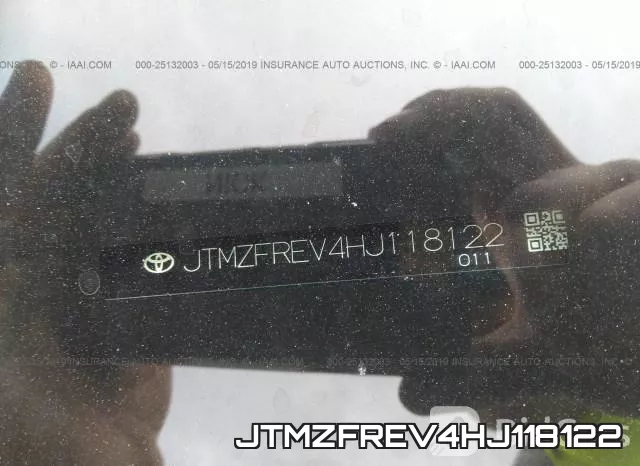 JTMZFREV4HJ118122 фото 10