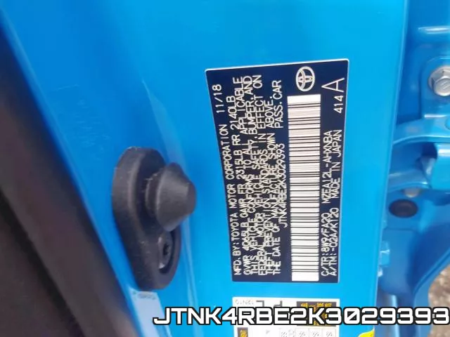 JTNK4RBE2K3029393 фото 2