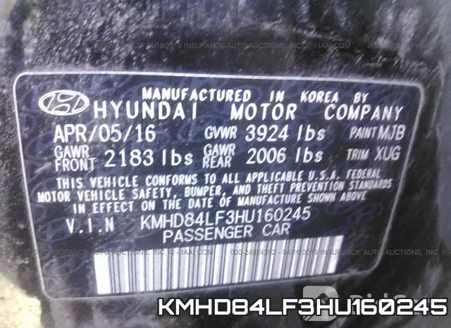 KMHD84LF3HU160245 фото 10