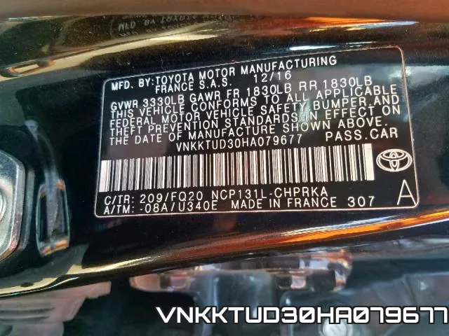 VNKKTUD30HA079677 фото 2