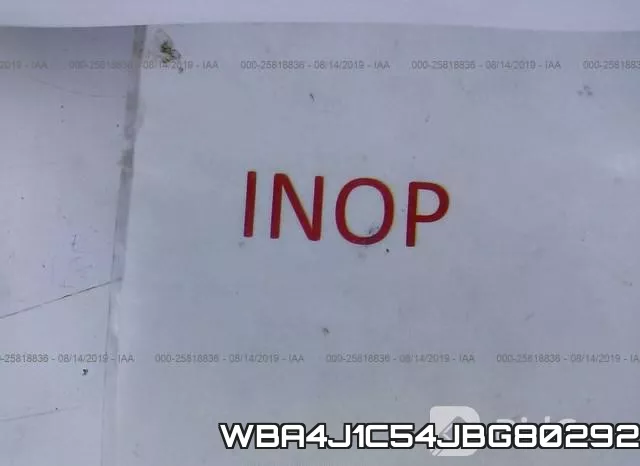 WBA4J1C54JBG80292 фото 8