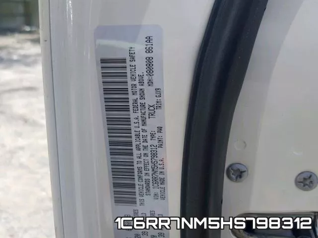 1C6RR7NM5HS798312 фото 2