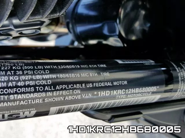 1HD1KRC12HB680005 фото 2