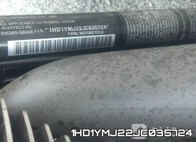 1HD1YMJ22JC035724 фото 2