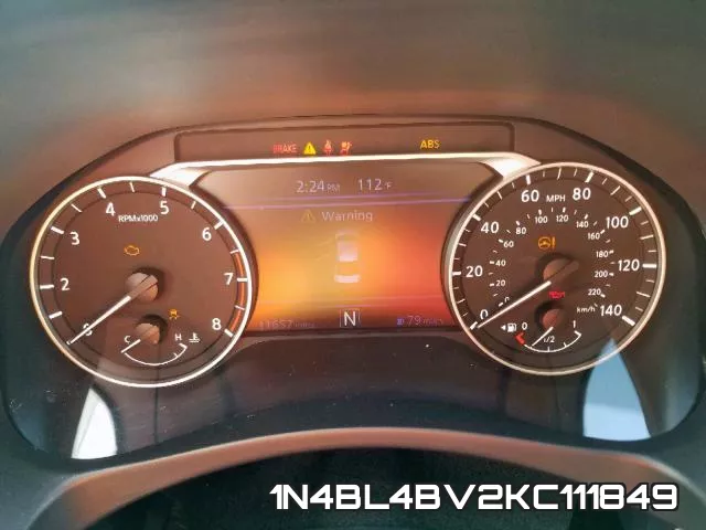 1N4BL4BV2KC111849 фото 9