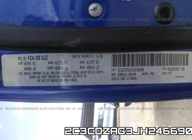 2C3CDZAG3JH246690 фото 10