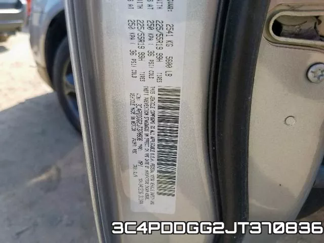 3C4PDDGG2JT370836 фото 2
