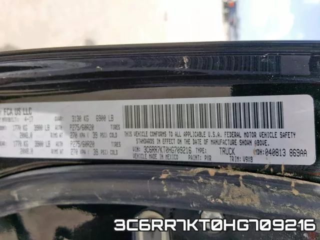 3C6RR7KT0HG709216 фото 2