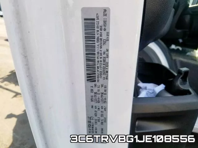 3C6TRVBG1JE108556 фото 2