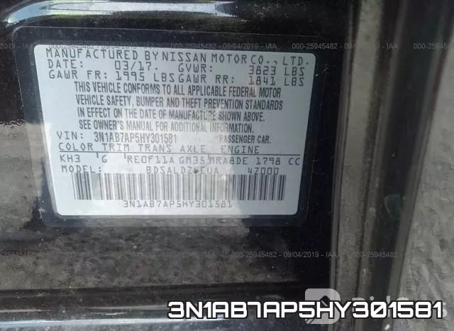 3N1AB7AP5HY301581 фото 10