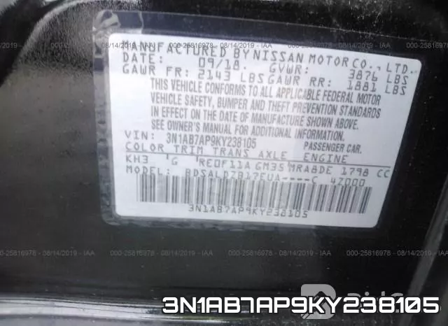 3N1AB7AP9KY238105 фото 10