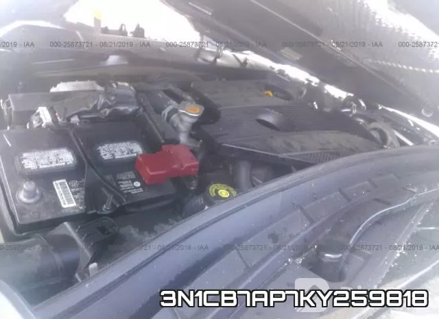 3N1CB7AP7KY259818 фото 2