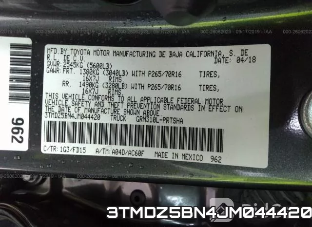 3TMDZ5BN4JM044420 фото 10