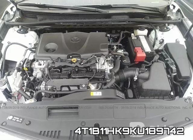 4T1B11HK9KU189742 фото 2