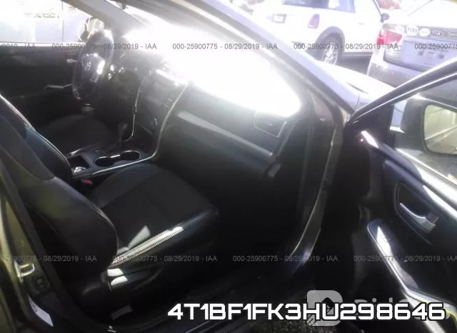 4T1BF1FK3HU298646 фото 5