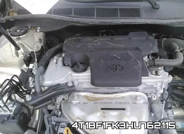 4T1BF1FK3HU762115 фото 2