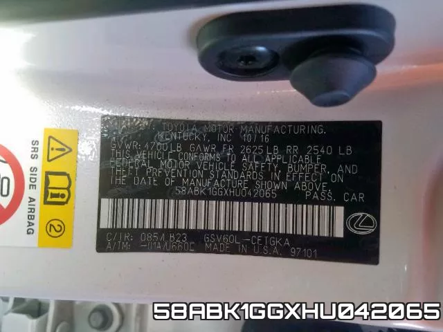 58ABK1GGXHU042065 фото 2