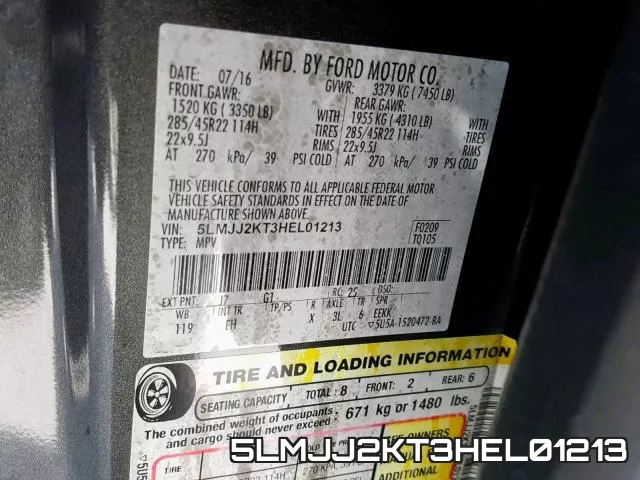 5LMJJ2KT3HEL01213 фото 2