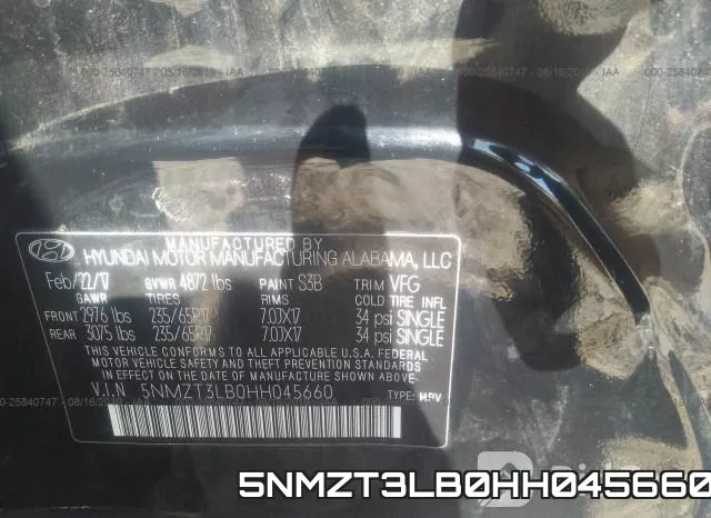 5NMZT3LB0HH045660 фото 10