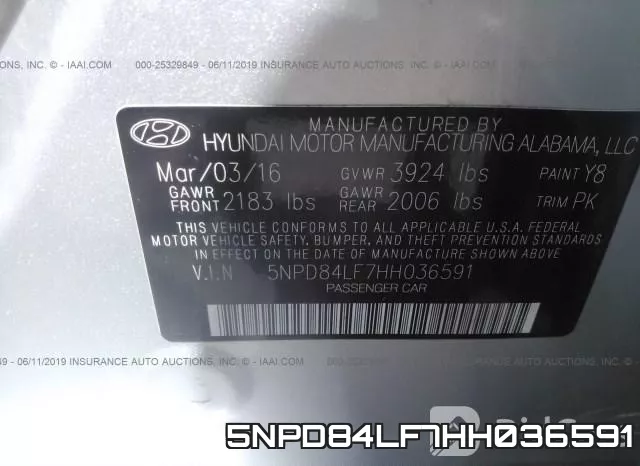 5NPD84LF7HH036591 фото 10