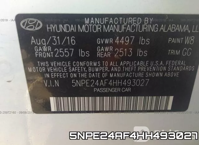 5NPE24AF4HH493027 фото 10
