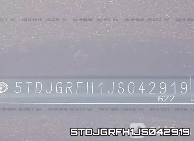 5TDJGRFH1JS042919 фото 10