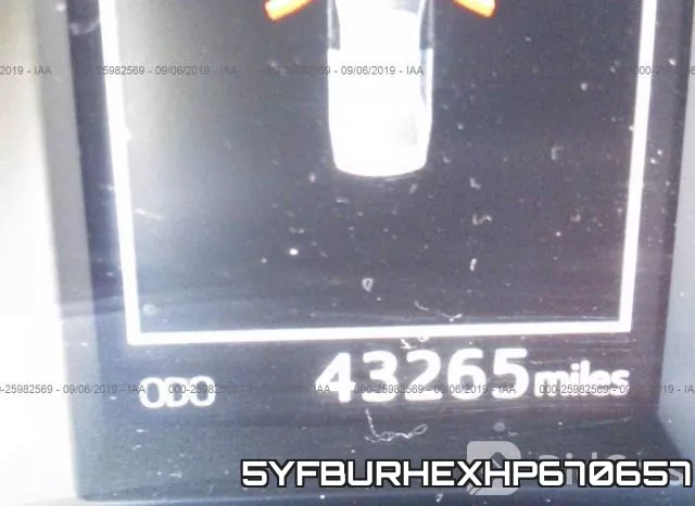 5YFBURHEXHP670657 фото 8
